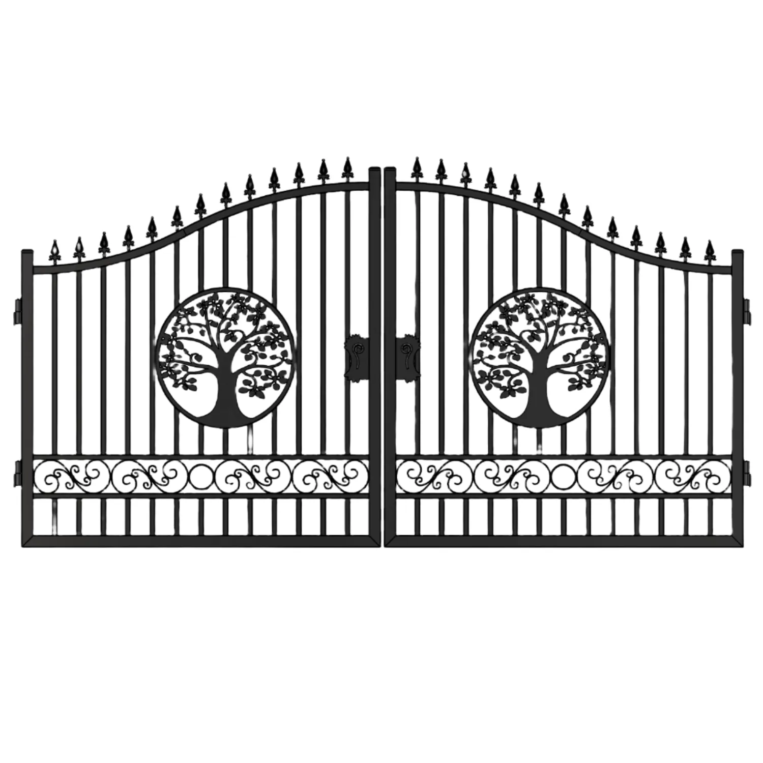 14' Iron Gate with Wider goalposts, No metal ball