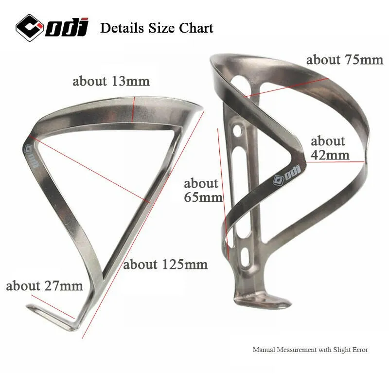 25g Bicycle Bottle Cage Ultralight Titanium Bottle Cage MTB Road Bike Bottle Holder Bicycle Accessories Bike Bottle Cage Holder