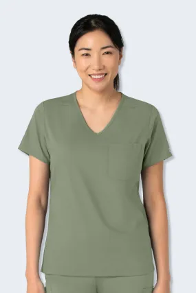 6151SP WonderWink Boundless Women's Tuck-In Scrub Top