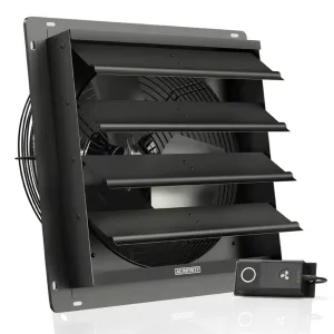 AC Infinity AIRLIFT S14, Shutter Exhaust Ventilation Fan 14", Speed Controller