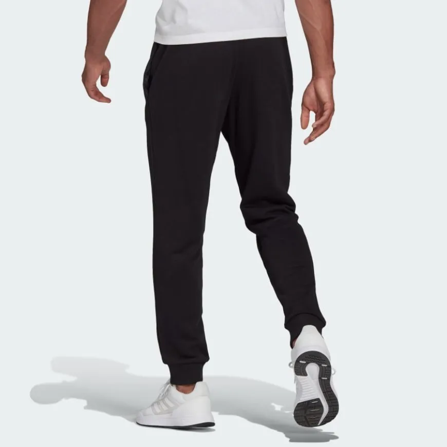 Adidas Essentials French Terry Tapered Cuff Men Lifestyle Pant Black