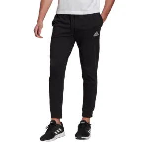 Adidas Essentials Single Jersey Tapered Cuff Men Lifestyle Pant Black