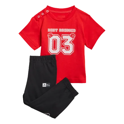 Adidas X Disney Baby-Boys Training Suit White / Red