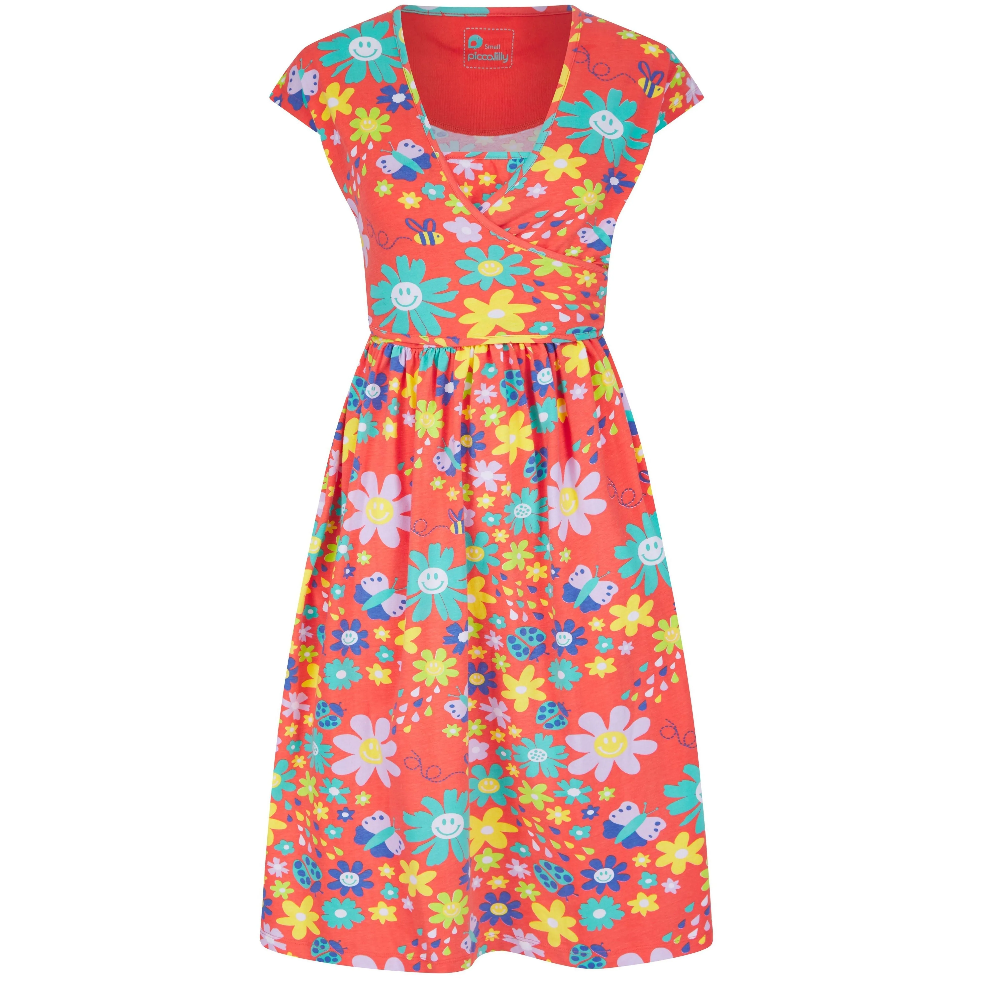 Adult's Flower Power Wrap Dress - 1 Left Size XS