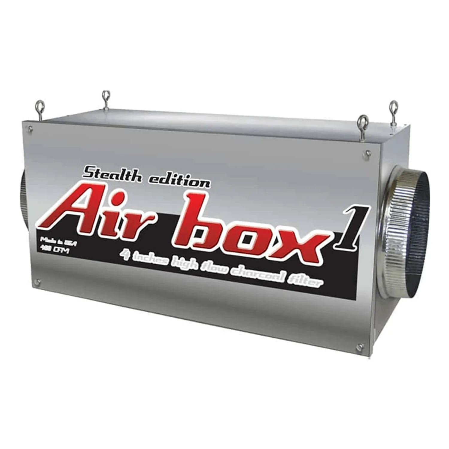 Air Box 1 Stealth Edition 4" Carbon Filter