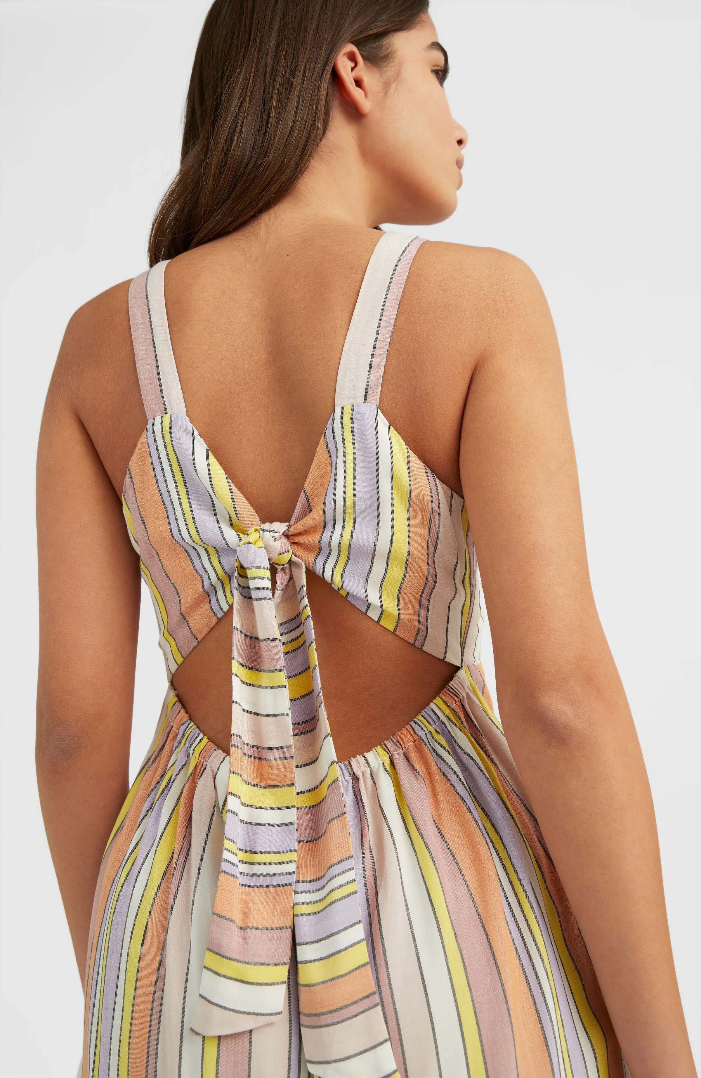 Alba Jumpsuit | Multi Stripe