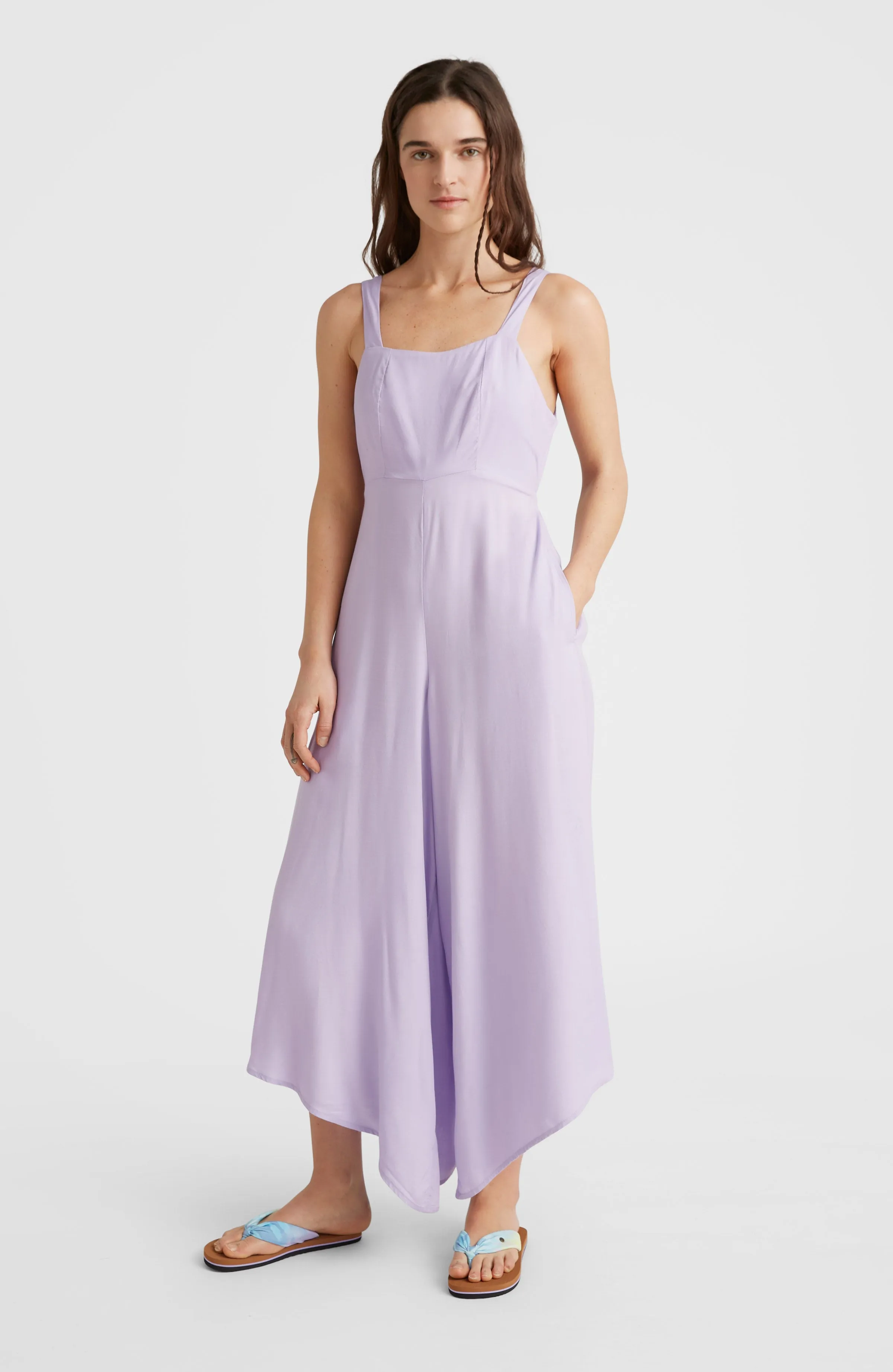 Alba Jumpsuit | Purple Rose