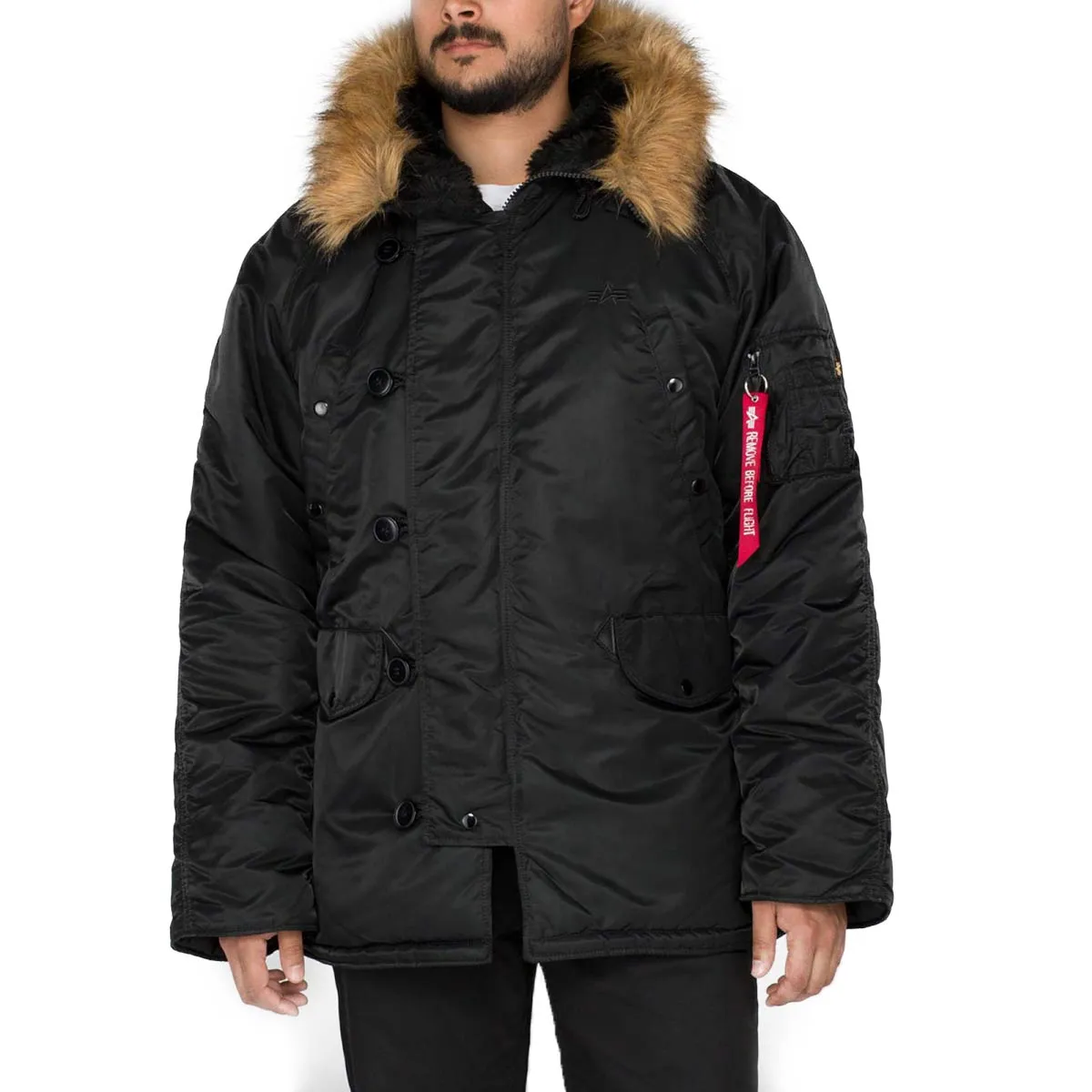 Alpha Industries N3B Hooded Parka Black