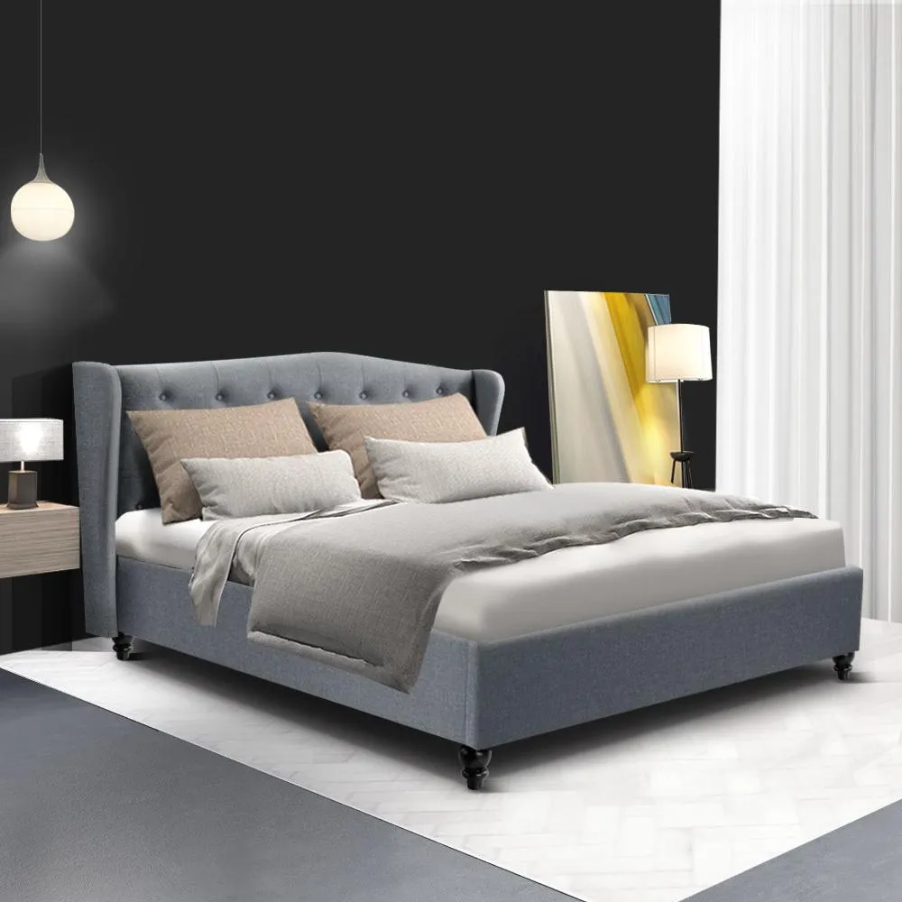 Altona Double Bed Frame Grey