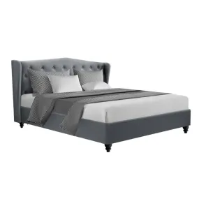 Altona King Bed Frame Grey