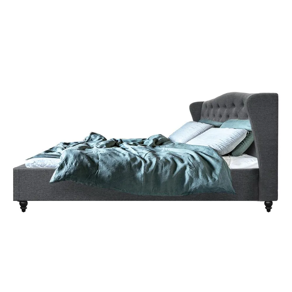 Altona King Bed Frame Grey