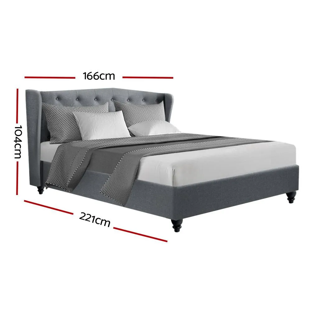 Altona Queen Bed Frame Grey