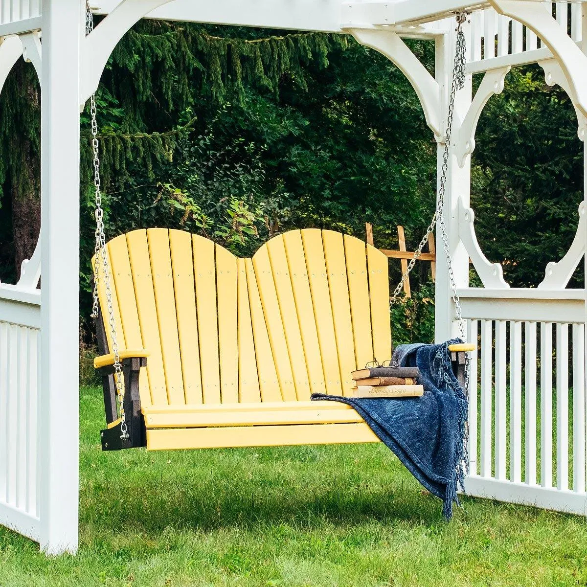 Amish Poly 4' Adirondack Swing