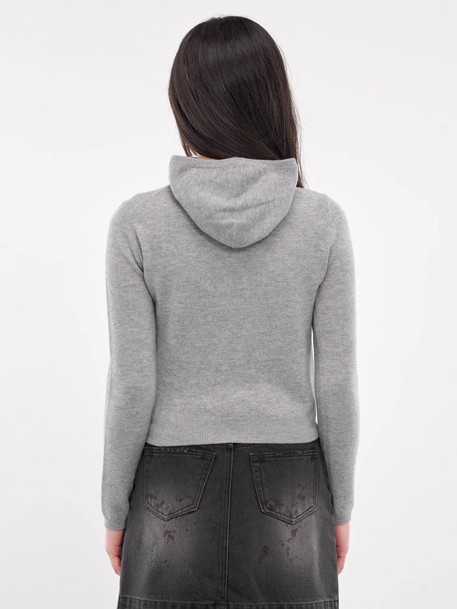 Balaclava Knit Top (KT3-24-655-W-GREY)