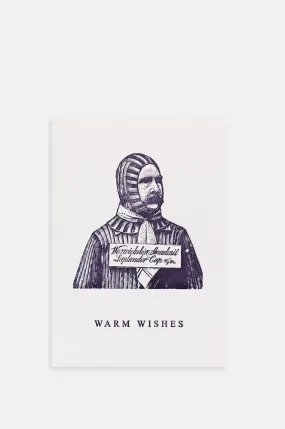 Balaclava Warmest Wishes Card