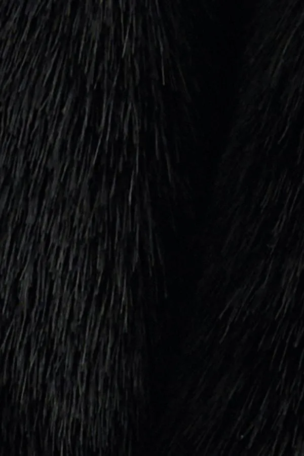 BALENCIAGA | Black eco fur coat