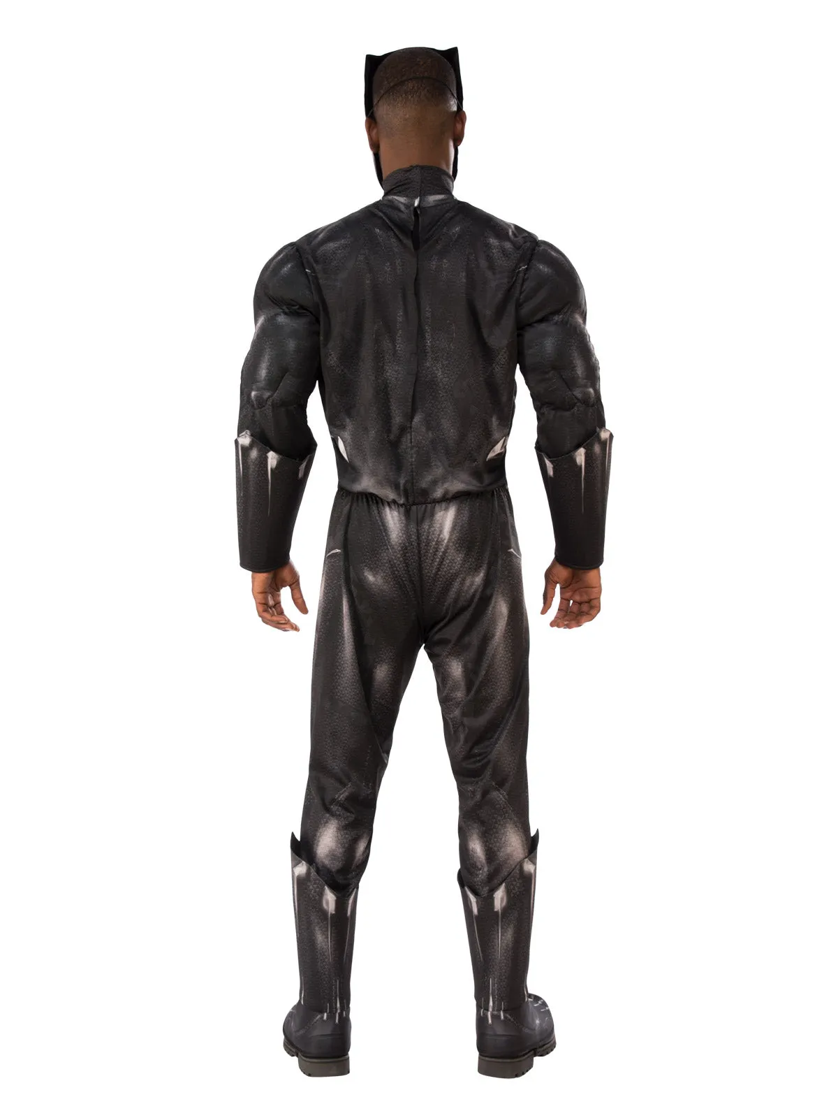 Black Panther Deluxe Costume with Muscle Chest-Adult