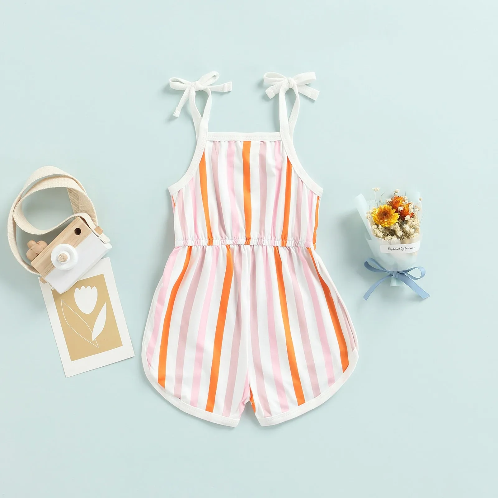 Boho Summer Playsuit - 0-3Y Baby Girl's