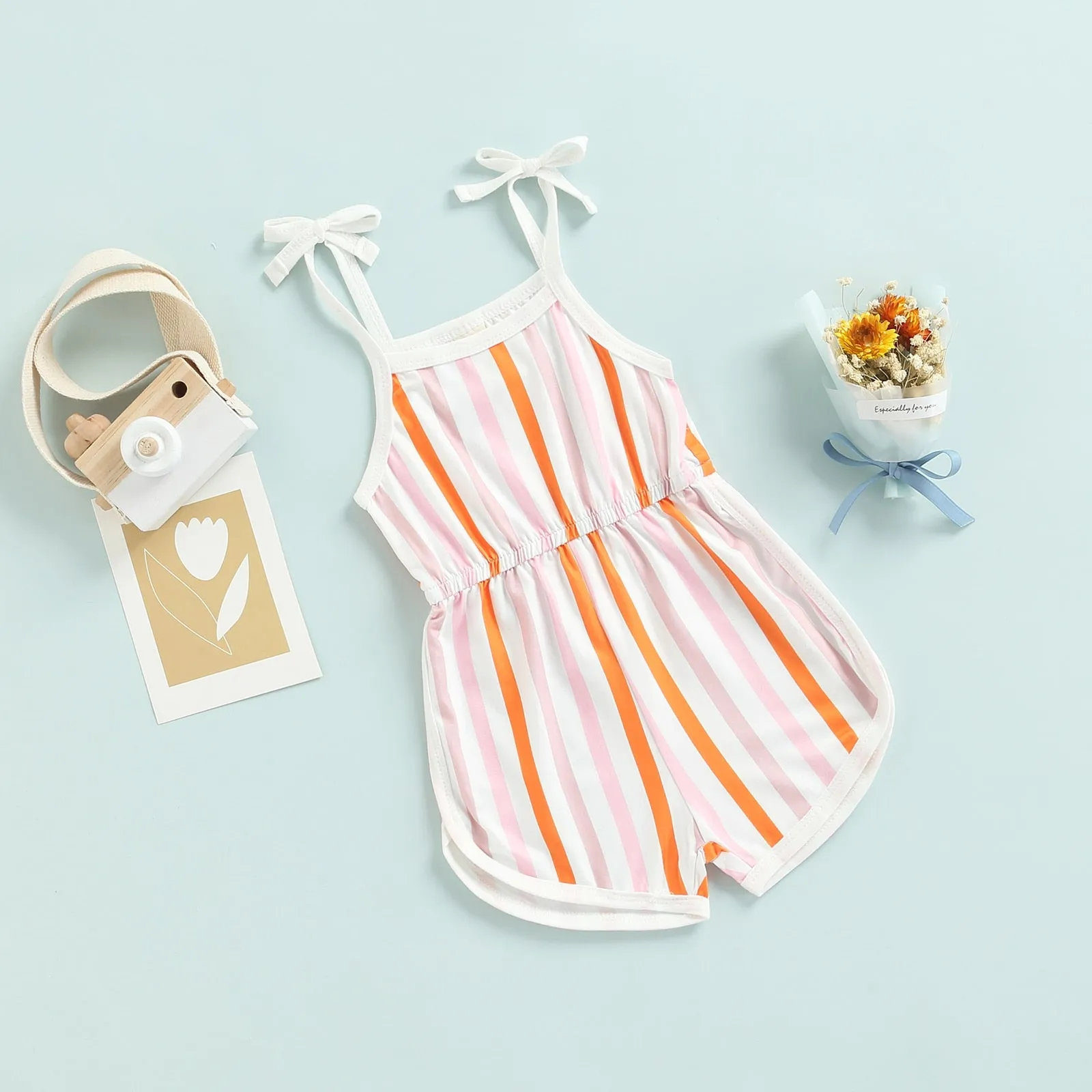 Boho Summer Playsuit - 0-3Y Baby Girl's