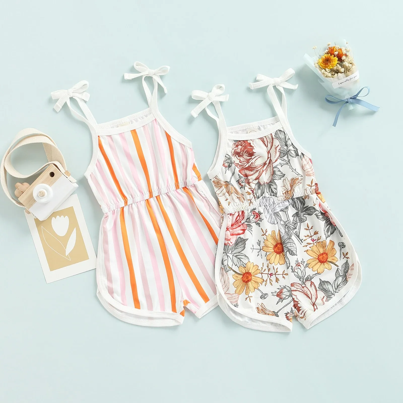 Boho Summer Playsuit - 0-3Y Baby Girl's