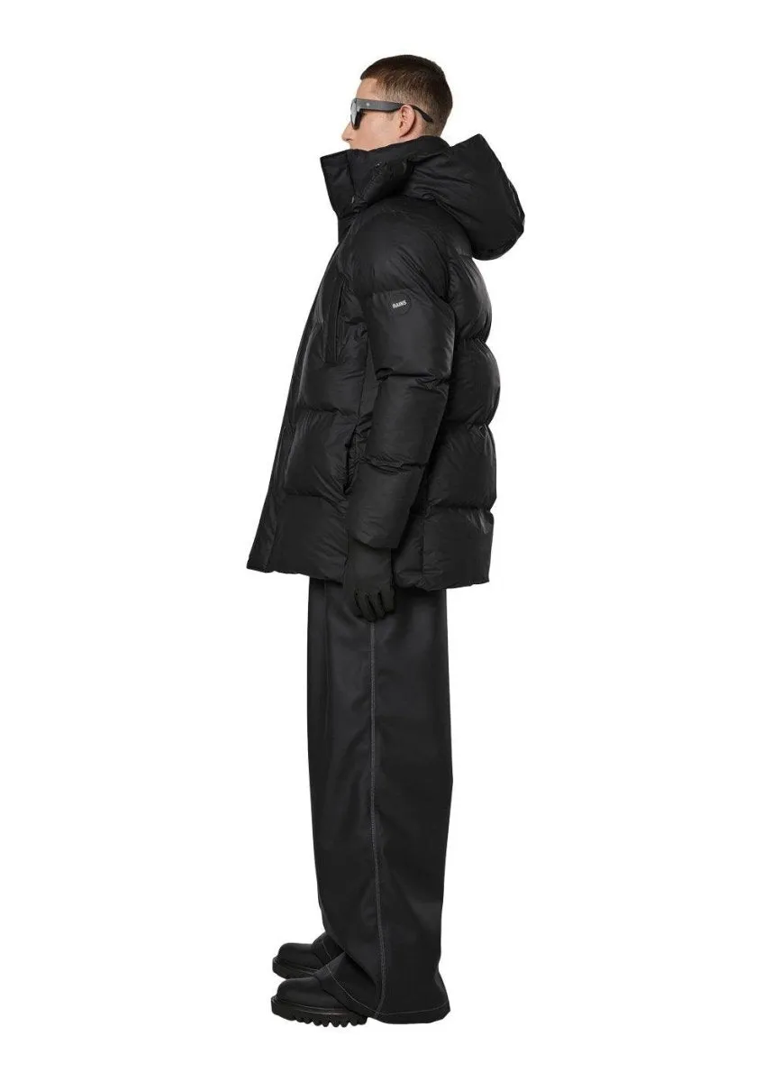 Boxy Puffer Parka - Black