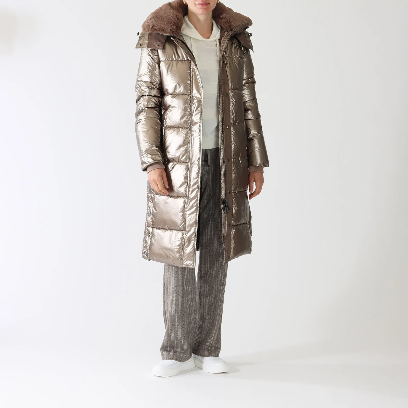 Bronze Heart Padded Coat