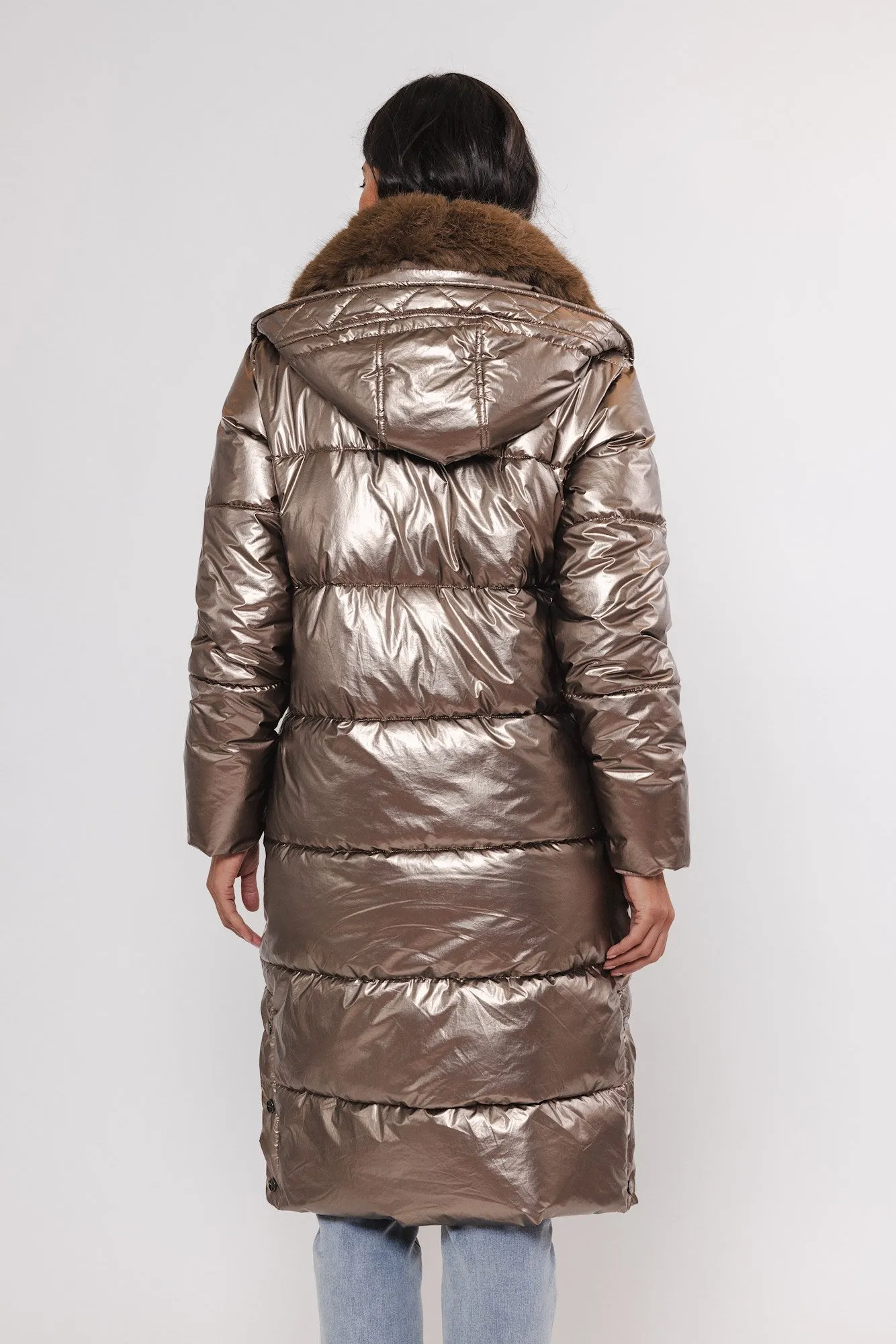 Bronze Heart Padded Coat