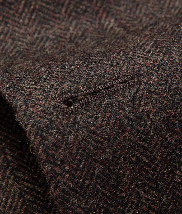 Brown Wool Blend Vintage Suit