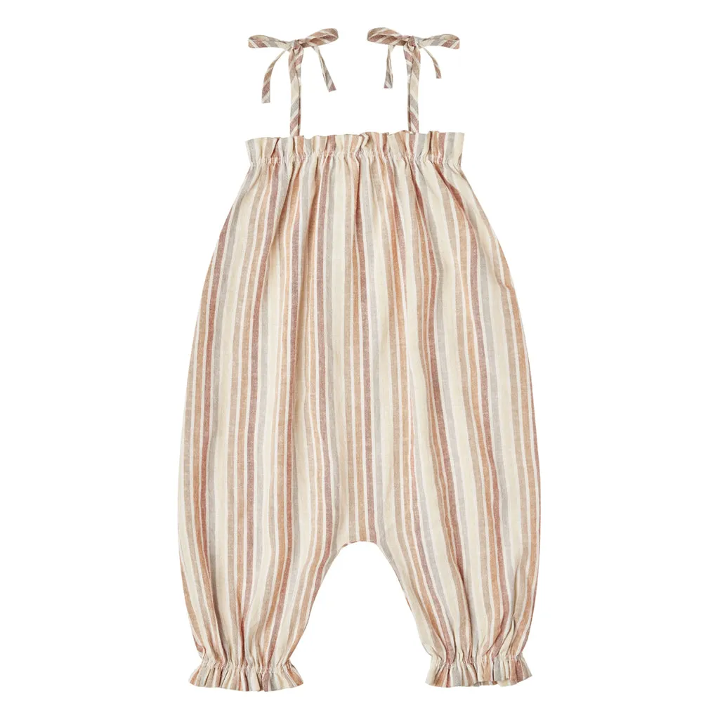 Bubble Jumpsuit | Multi Stripe