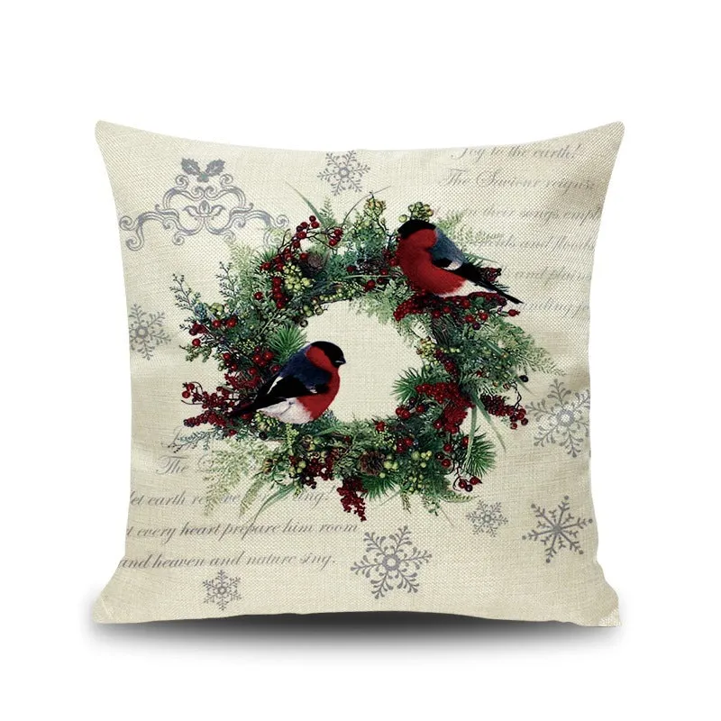 Cartoon christmas pillow pillow