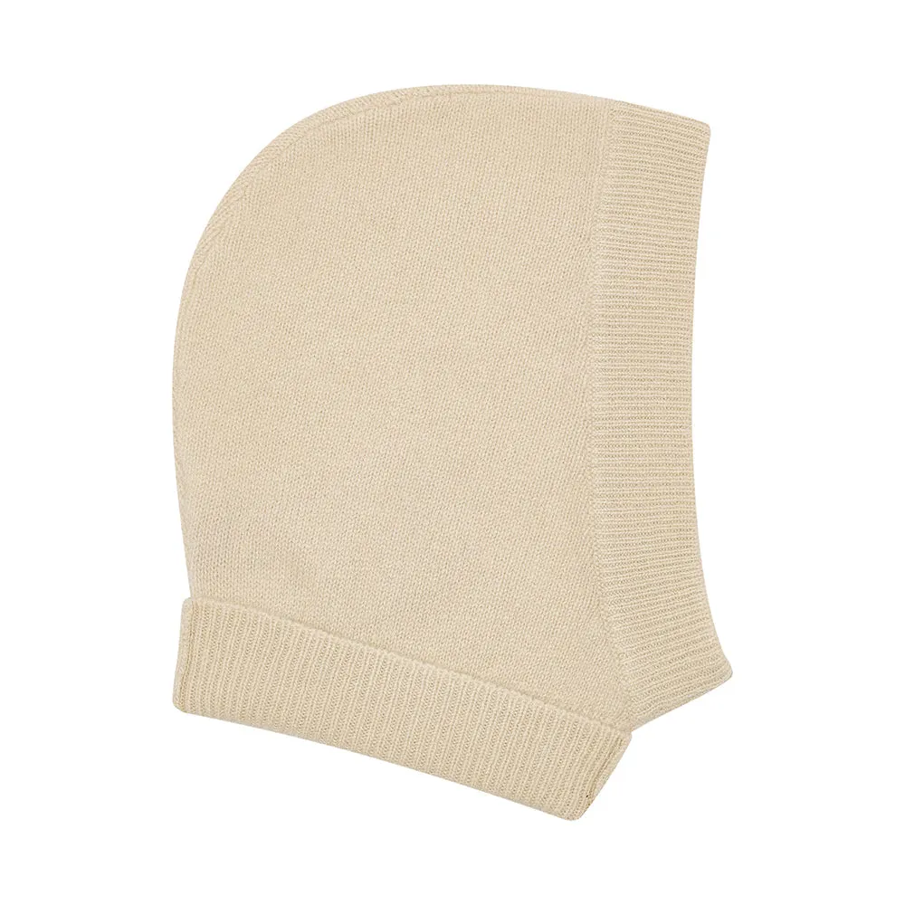 Cashmere Balaclava in Oatmeal