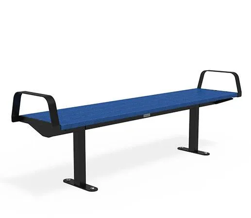 Citi Elements Powder Coated and Recycled Plastic Bench