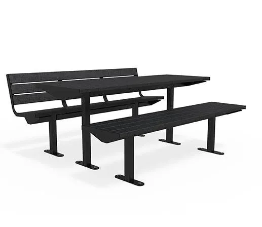 Citi Elements Powder Coated and Recycled Plastic Bench