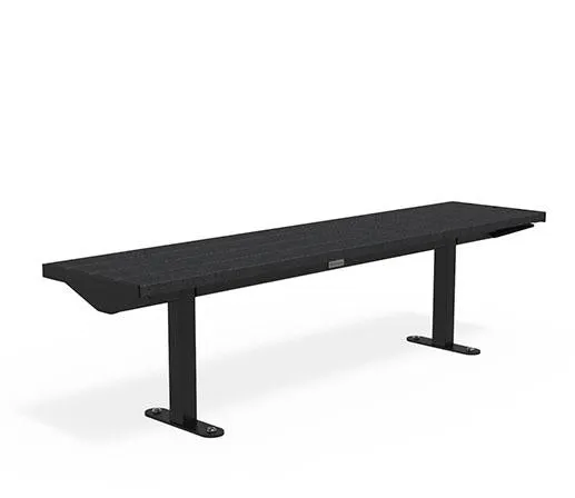 Citi Elements Powder Coated and Recycled Plastic Bench