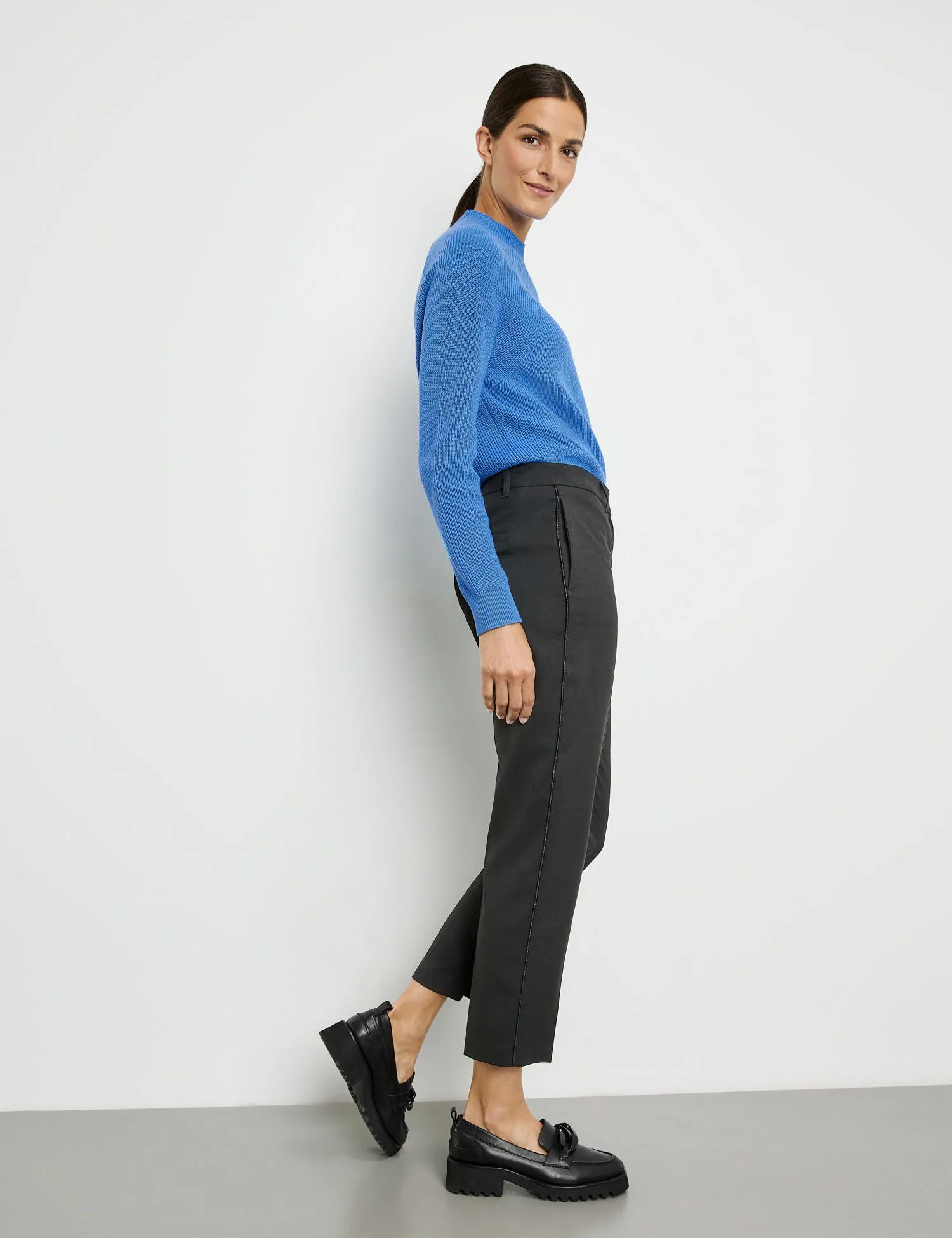 Citystyle Trousers with Side Slits