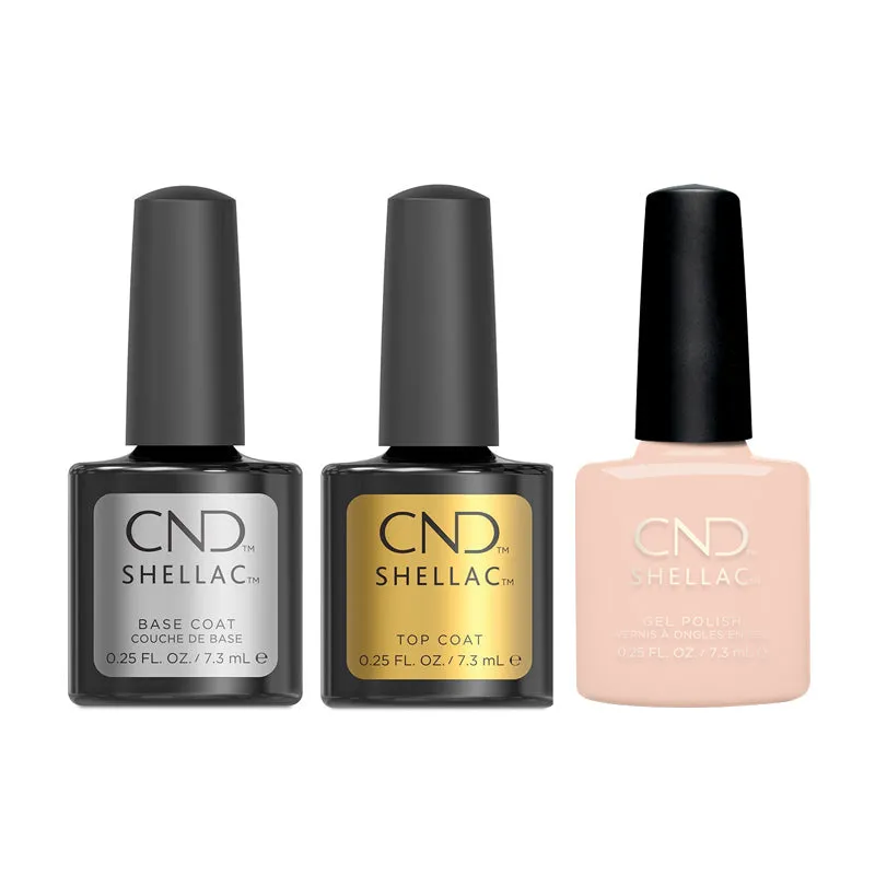 CND - Shellac Combo - Base, Top & Cuddle Up