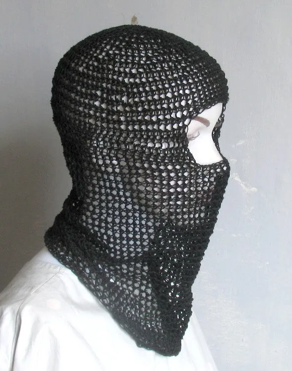 Cotton Unisex Balaclava. Victorian Balaclava