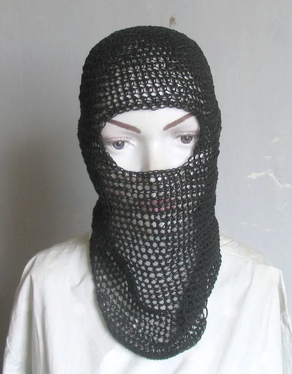 Cotton Unisex Balaclava. Victorian Balaclava