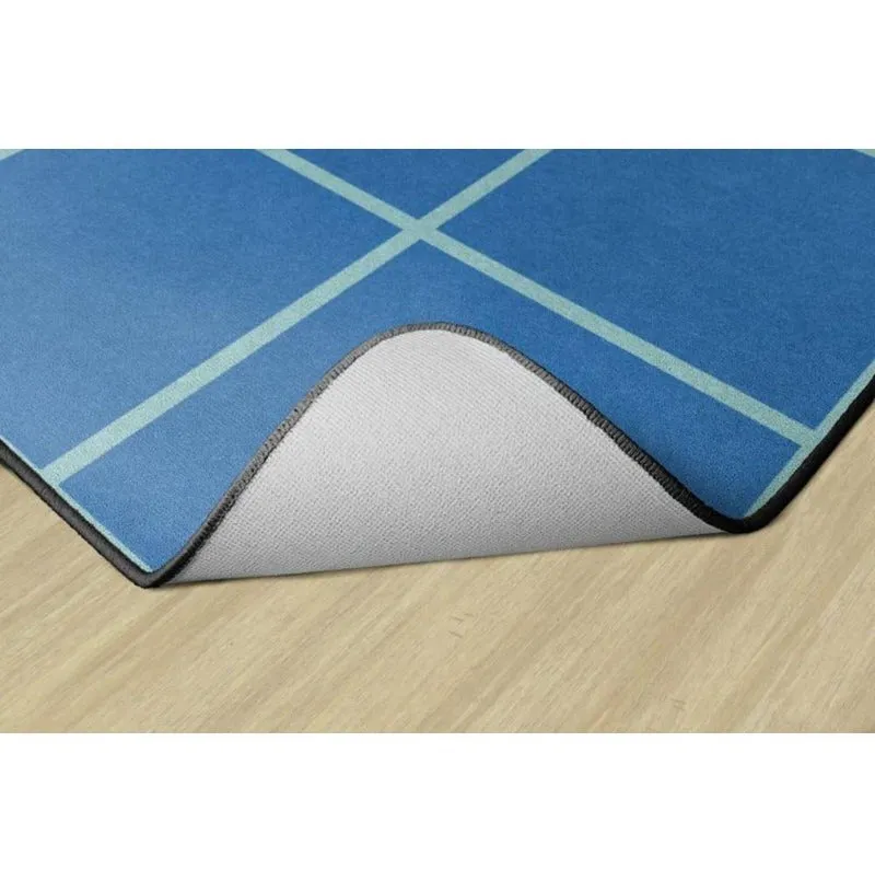 Deep Blue Sea Classroom Seating Grid Rug