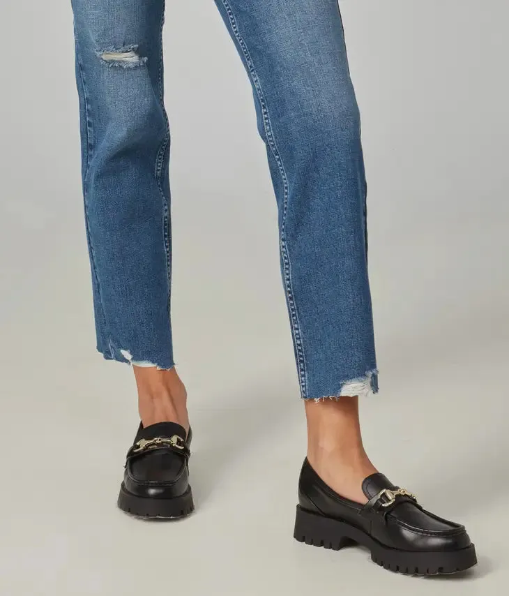 Denver High Rise Straight Jeans - Dim Sky