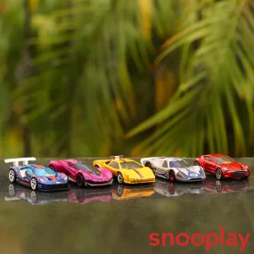 Diecast Hotwheels Motor Show - Pack of 5 Cars