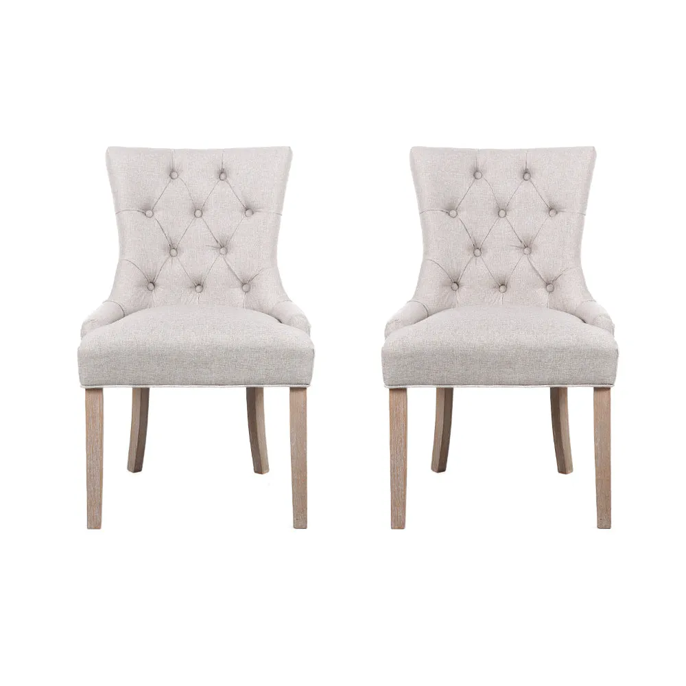 Dining Chairs French Provincial x 2