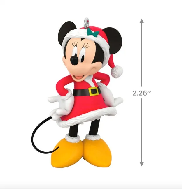 Disney Minnie Mouse Very Merry Minnie Ornament