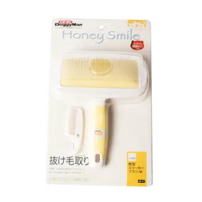 DoggyMan Honey Smile Slicker Brush M