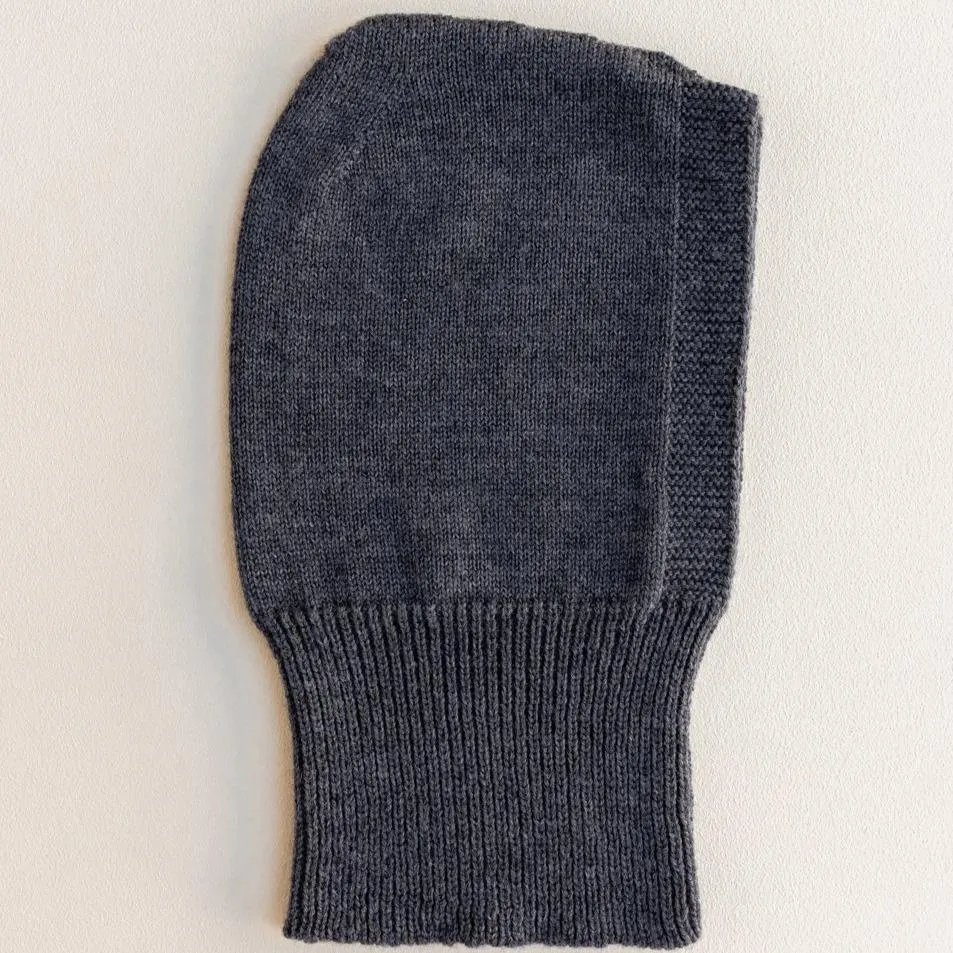 Eddy Merino Wool Balaclava (Charcoal)