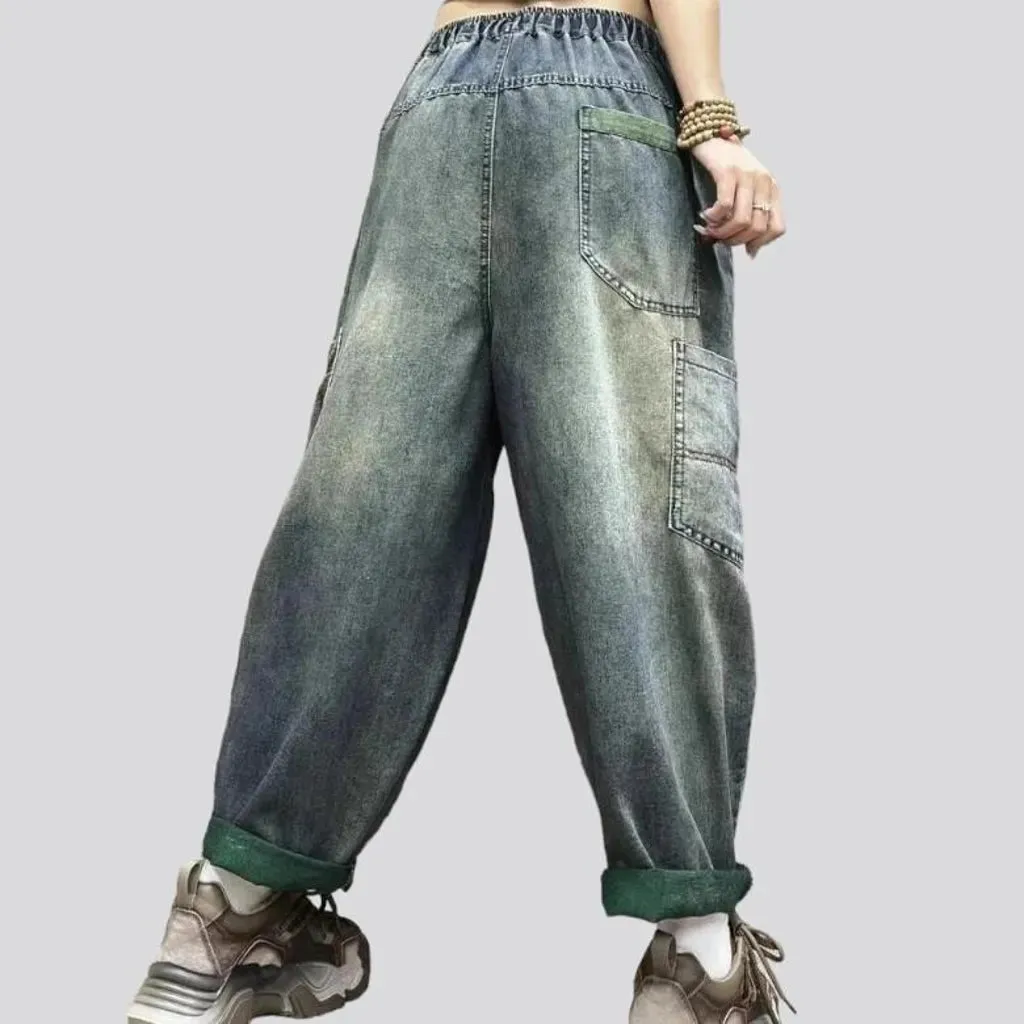 Fashion jeans pants for ladies