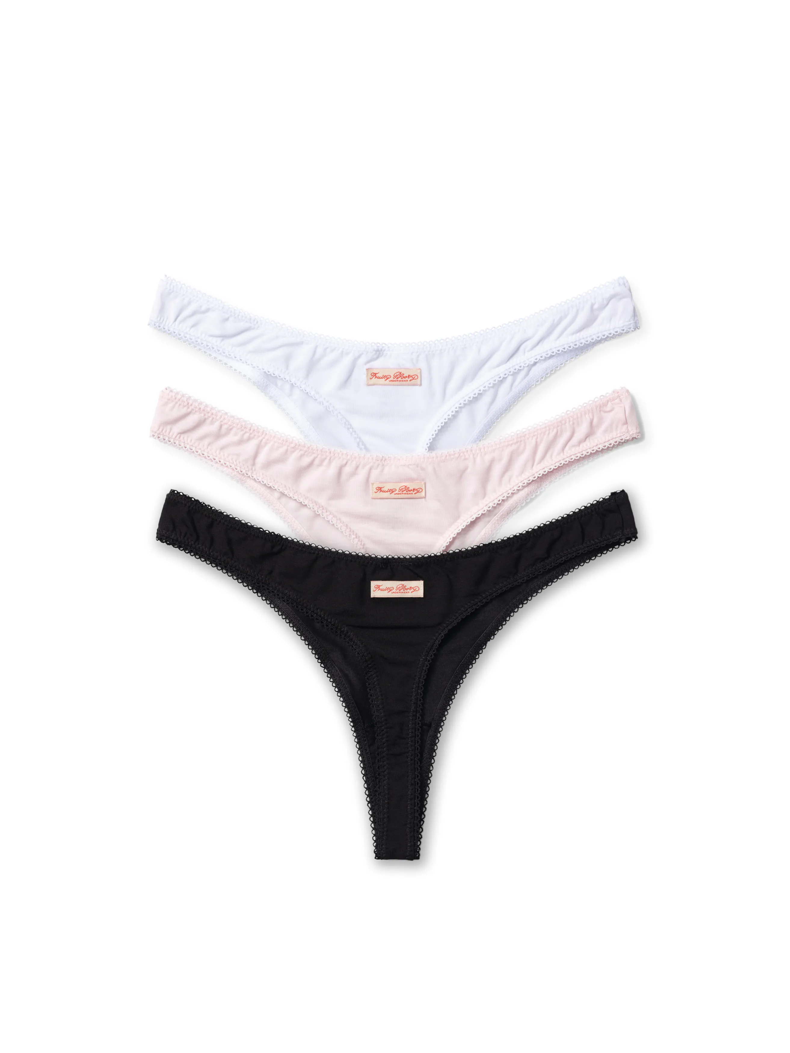 Fruity Commando Thong Trio