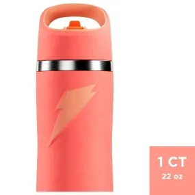 Gatorade 22oz Stainless Steel Twist Cap Water Bottle - Coral