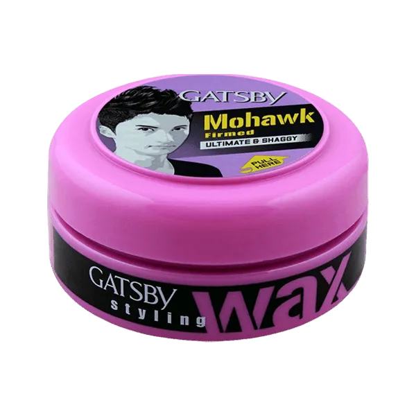 GATSBY MOHAWK FIRMED ULTIMATE & SHAGGY HAIR WAX 75GM