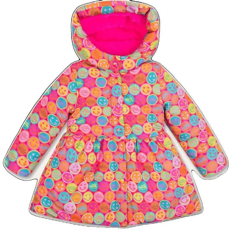 Girls Pink Coda Coat